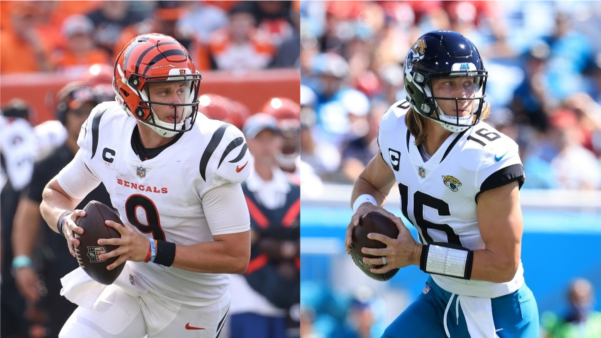 Bengals-Jaguars Promo: Win $205 if Burrow or Lawrence Completes a Pass! Image