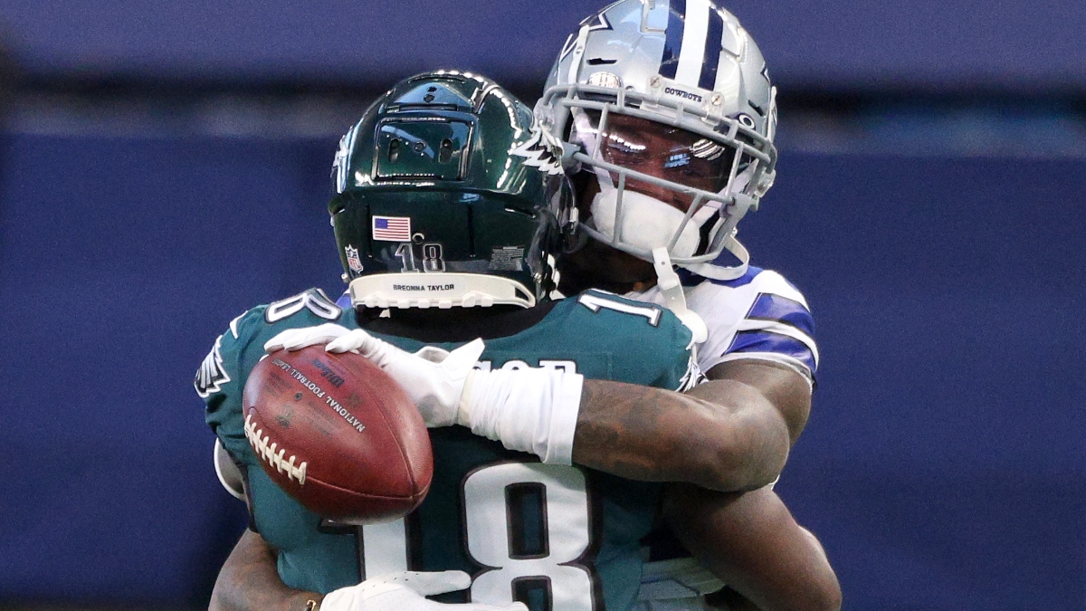 Cowboys vs. Eagles Odds, Promo: Bet $1, Win $100 if Either Team Scores a TD! article feature image