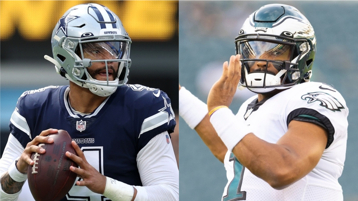 Cowboys vs. Eagles Odds, Promos: Bet $50, Win $400 if Prescott or Hurts Complete a Pass! article feature image