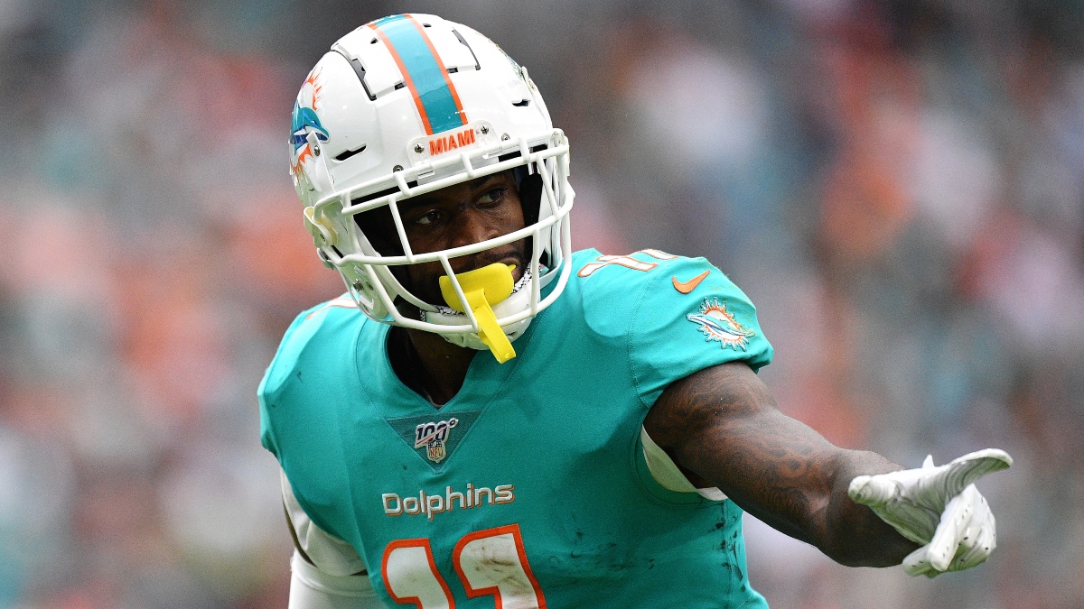 Start DeVante Parker with Jaylen Waddle Out? How Dolphins WR, Phillip Lindsay On COVID List Impacts Fantasy article feature image