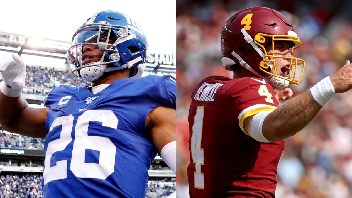 Giants vs. Washington Odds, Promo: Bet $25, Win $125 if Either Team Scores a TD! article feature image