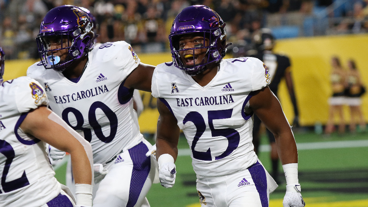 College Football Week 2 Underdog Odds & Picks: Our Favorite Moneyline Bets, Including East Carolina & Troy article feature image