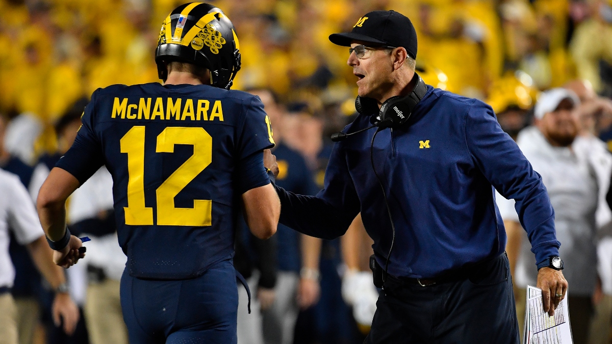 College Football Odds, Picks, Predictions for Rutgers vs. Michigan: How to Bet Saturday’s Big Ten Matchup article feature image