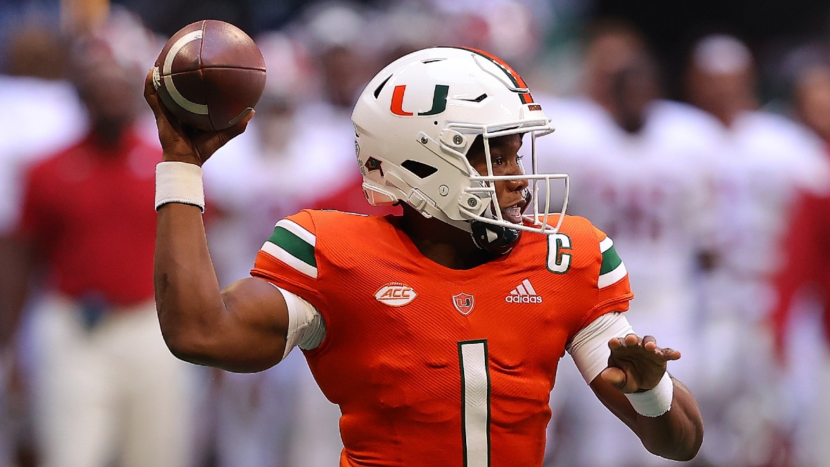 Appalachian State vs. Miami Betting Odds, Prediction, Pick: Can Canes Cover Week 2 Spread? (Sept. 11) article feature image