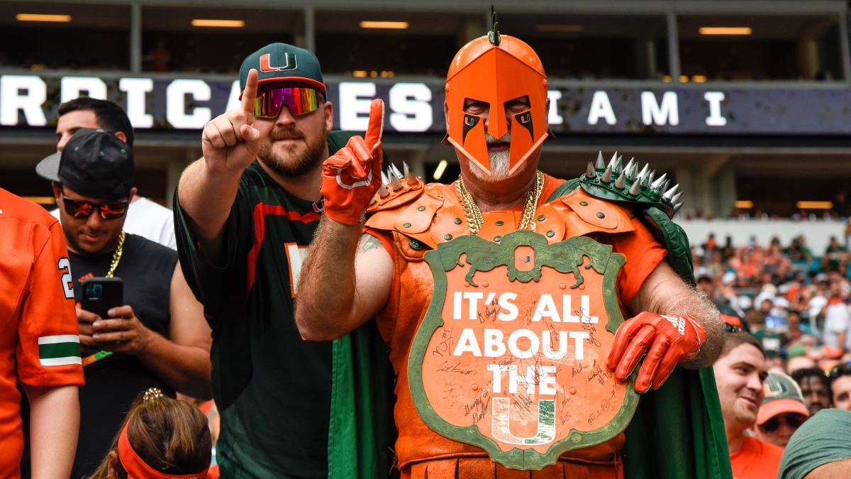 Virginia vs. Miami Betting Prediction, Pick: Smart Money Shifting Thursday’s College Football Odds article feature image
