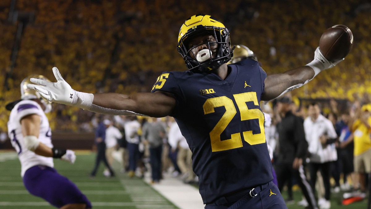 College Football Week 3 Northern Illinois vs. Michigan Betting Odds & Pick: Wolverines to Cruise to Another Victory? article feature image