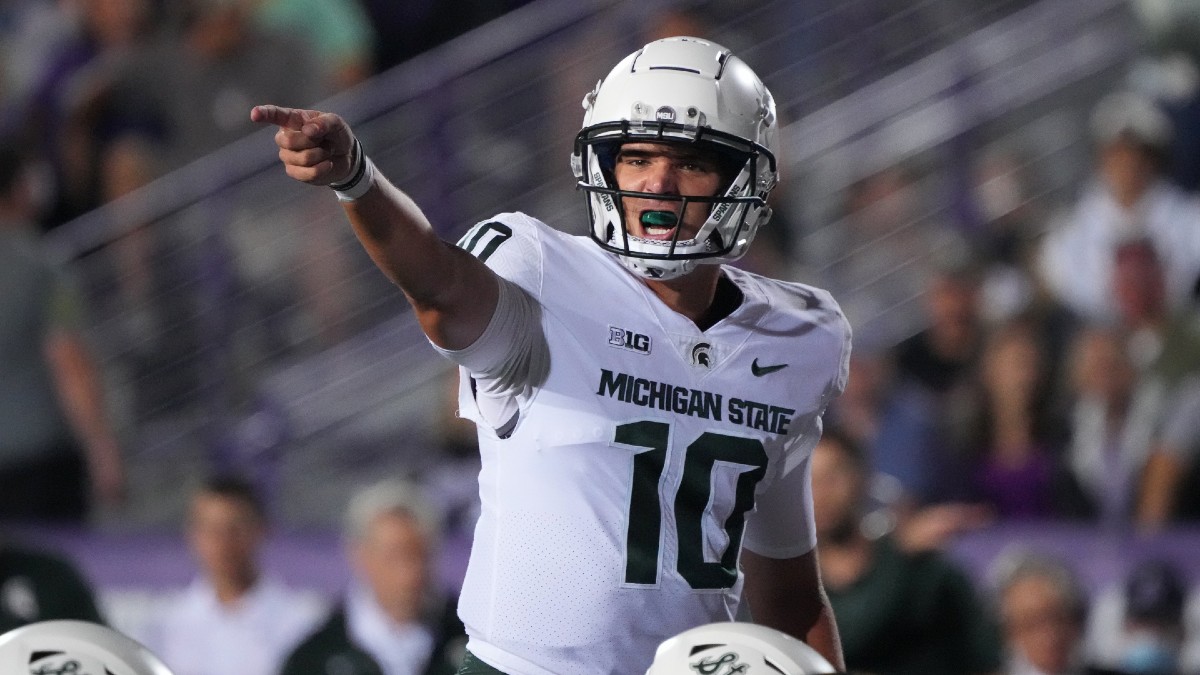 Michigan State vs. Nebraska Betting Odds, Picks: Bet Sparty in Late-Night Big Ten Action (Saturday, September 25) article feature image