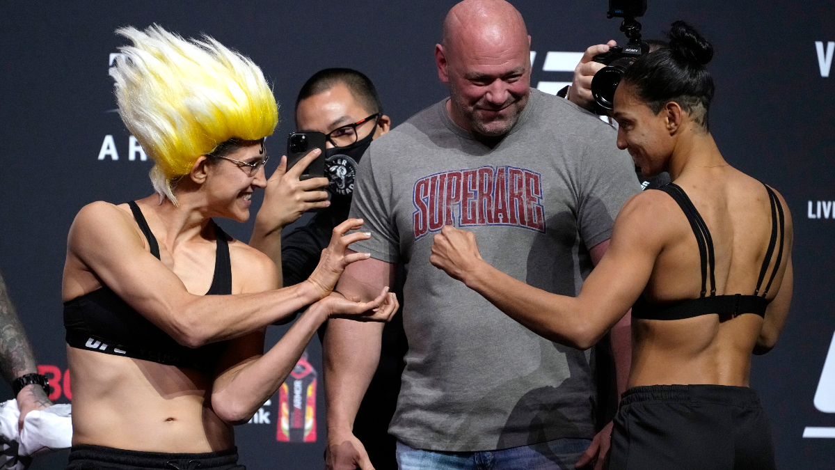 Roxanne Modafferi vs. Taila Santos UFC 266 Odds, Pick & Prediction (Saturday, September 25) article feature image