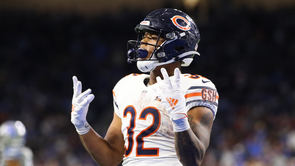 Week 1 NFL Prop Pick For Bears vs. Rams: David Montgomery Over or Under On Sunday Night Football? article feature image