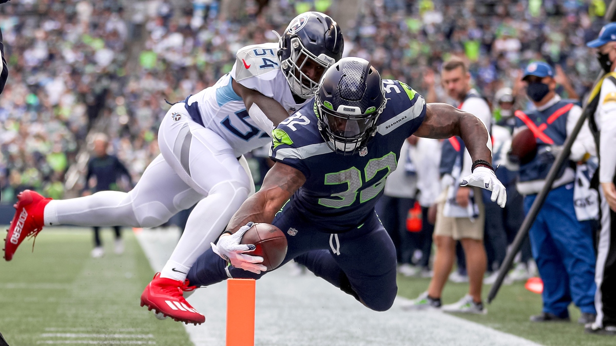 NFL Props To Bet For Week 3: Chris Carson, Najee Harris, Robert Woods, More Picks article feature image