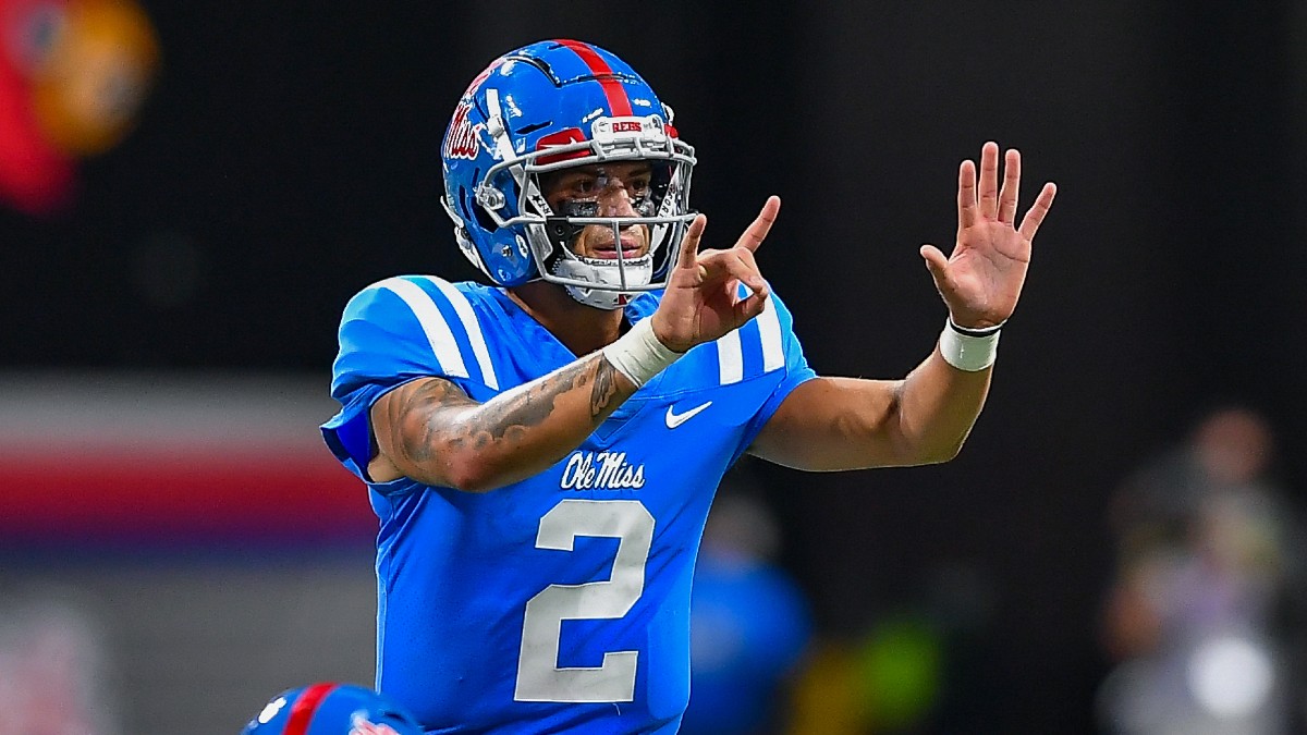 Why Ole Miss QB Matt Corral Isn’t Worth a Heisman Trophy Bet article feature image