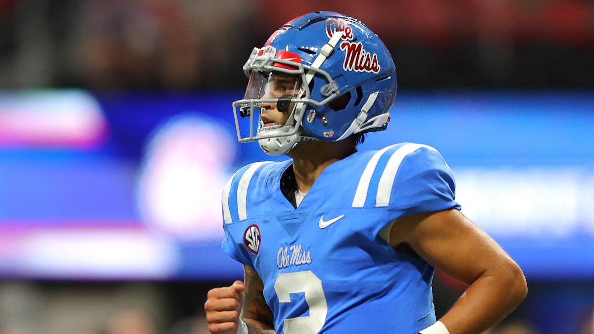 College Football Futures: Betting Value on Ole Miss & North Carolina Ahead of Week 4 article feature image