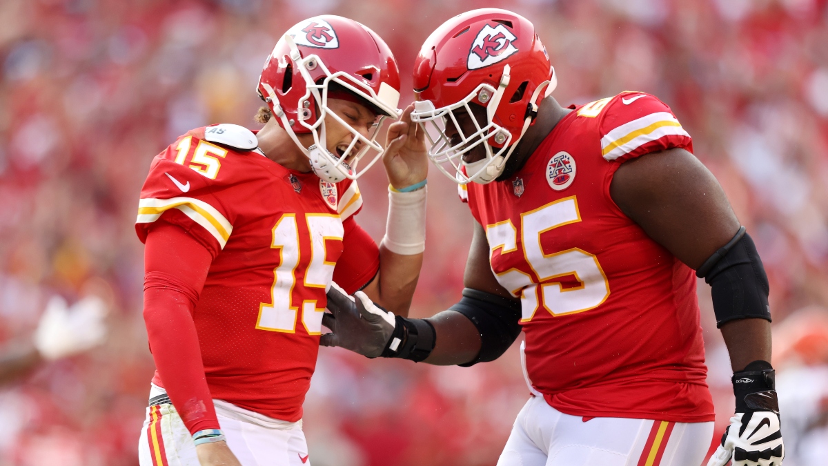 Chiefs vs. Ravens NFL Betting Model Predictions: The Big Edge for Sunday Night Football article feature image