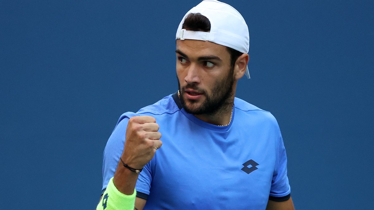 Novak Djokovic vs. Matteo Berrettini US Open Quarterfinal Odds, Pick, Preview: How Much Can World No. 1 Be Pushed? (Sept. 7) article feature image