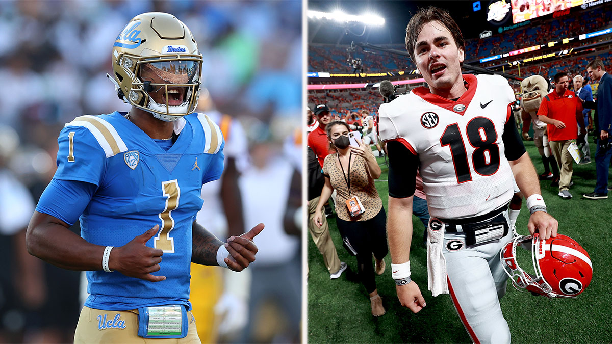 2022 College Football Playoff National Championship Odds Changes: UCLA, Georgia Climb Latest Rankings article feature image