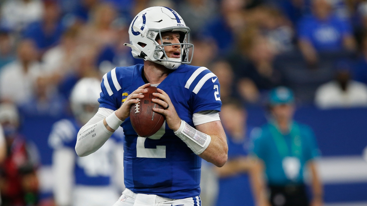 Colts vs. Jaguars Odds, Promo: Bet $20, Win $205 if Carson Wentz Completes a Pass! article feature image