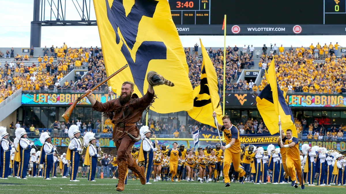 West Virginia Mountaineers Odds, Promos: Win $205 if the Mountaineers Score a Touchdown, and More! article feature image