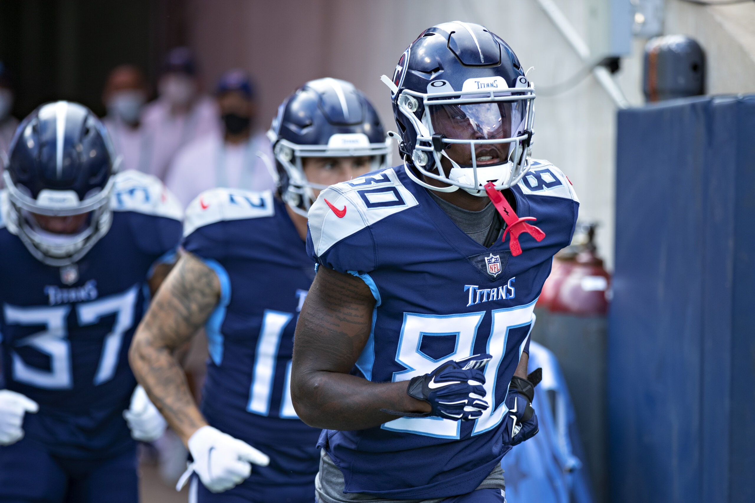 A.J. Brown & Julio Jones Fantasy Replacements? Titans WRs Chester Rogers, Nicholas Westbrook-Ikhine Get Boosts article feature image