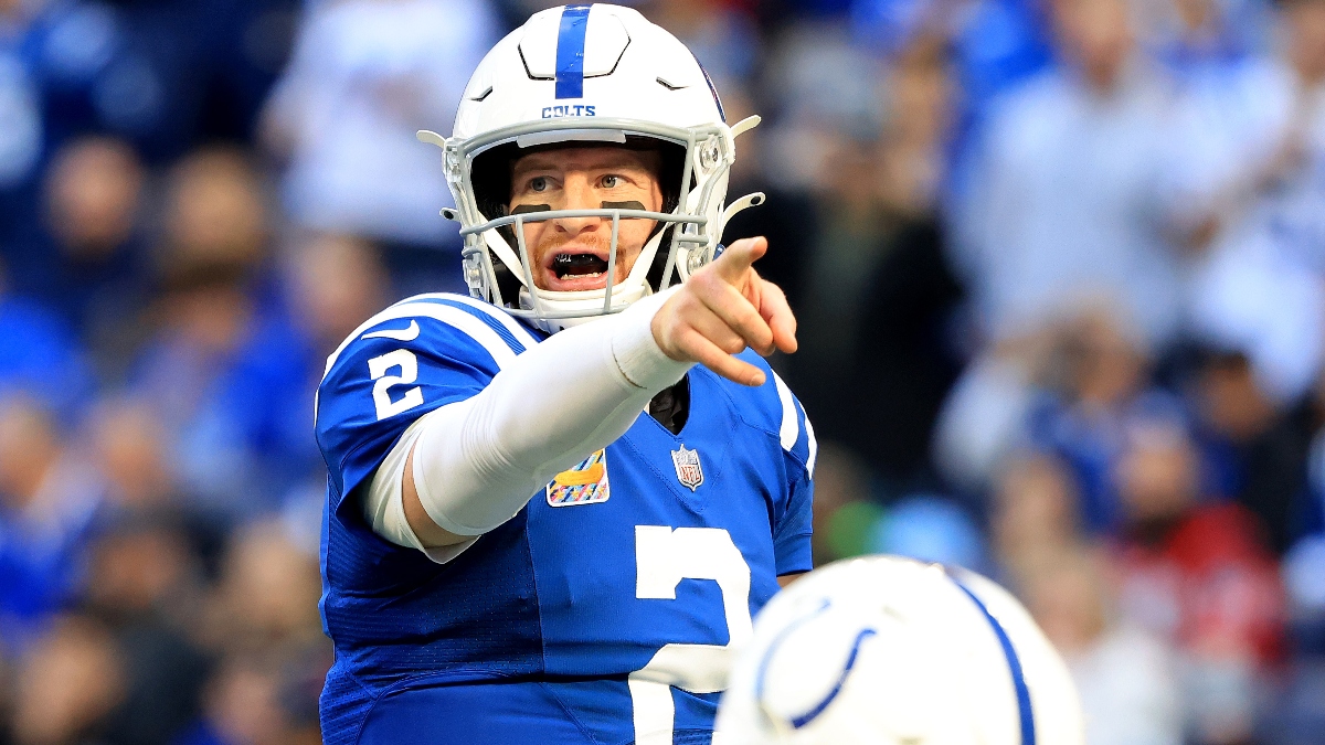 Colts vs. Raiders Odds Plummet, Then Rebound After Indianapolis QB Carson Wentz is Placed on COVID List article feature image