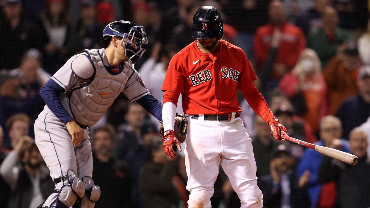 ALCS Game 6 MLB Odds, Picks, Projections: Red Sox vs. Astros Betting Strategy article feature image