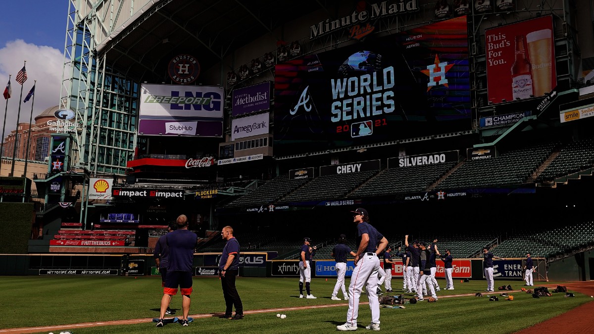 Braves vs. Astros World Series Betting Odds, Picks, Predictions article feature image