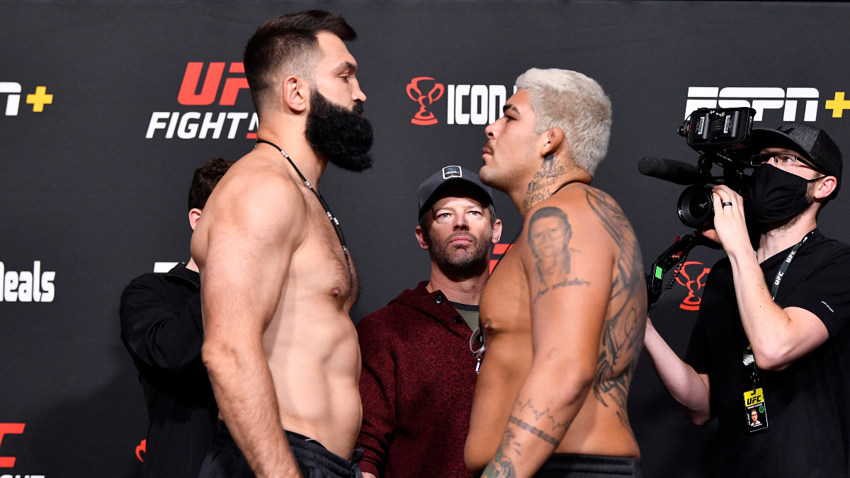 UFC Fight Night Odds, Picks & Projections: Betting Previews for Batgerel vs. Davis, Arlovski vs. Felipe (Saturday, October 16) article feature image