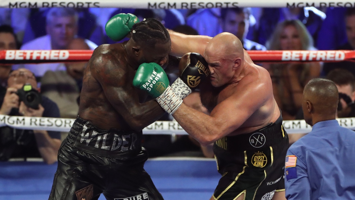 Tyson Fury vs. Deontay Wilder 3 Odds, Promo: Bet $20, Win $205 if Your Boxer Throws a Punch! article feature image