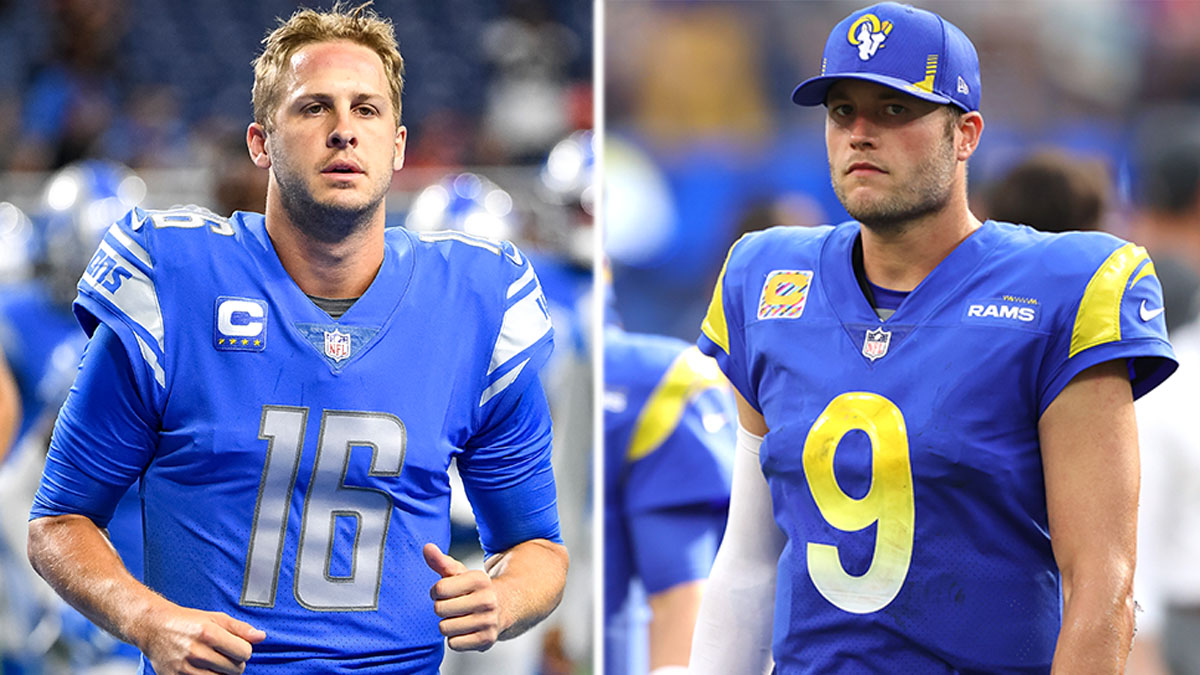 Rams vs. Lions Odds, NFL Picks, Predictions: How to Bet Matthew Stafford vs. Jared Goff article feature image
