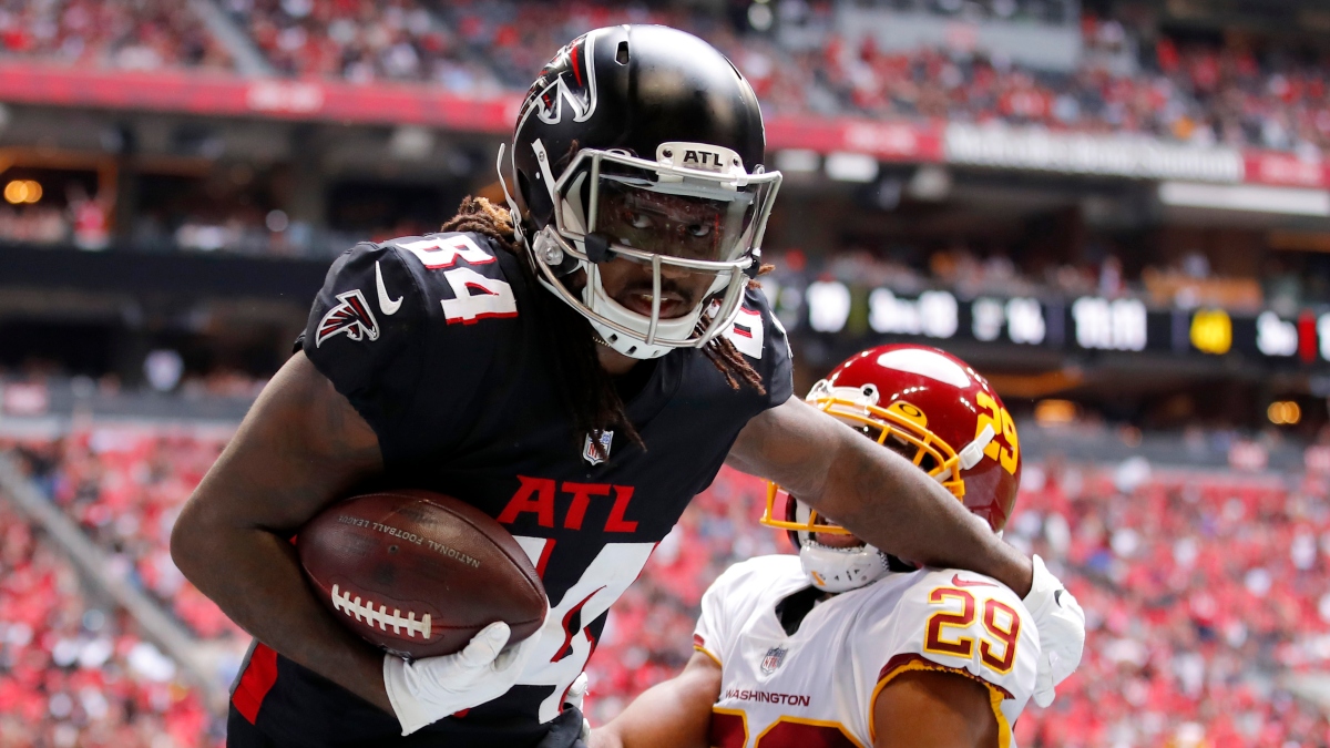 Cordarrelle Patterson in Fantasy Football RB1 Conversation With Calvin Ridley Out For Falcons vs. Jets article feature image