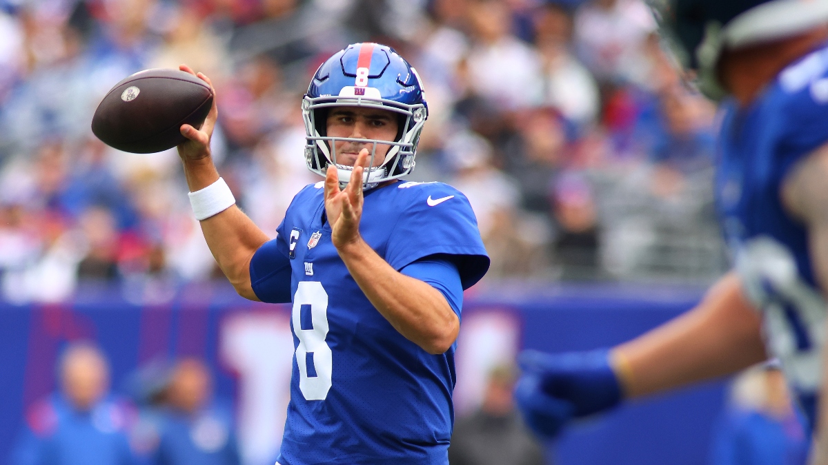 Giants vs. Chiefs Odds, Promo: Bet $20, Win $205 if Daniel Jones Completes a Pass, More! article feature image