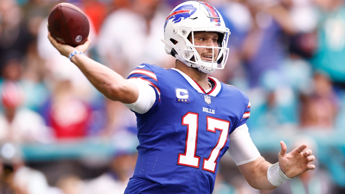Bills-Chiefs Happy Hour Promo: Bet $10, Win $200 if Josh Allen Completes a Pass! article feature image