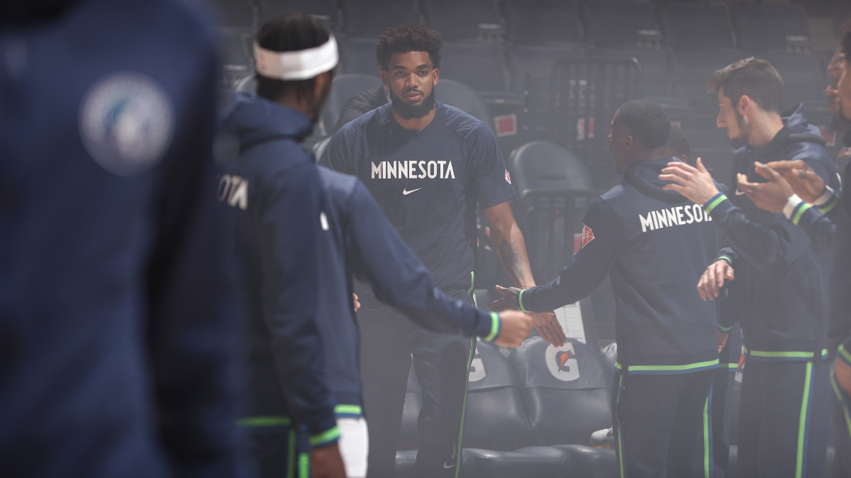 NBA Win Total Odds & Pick: Is the Tide Turning for the Minnesota Timberwolves and Karl-Anthony Towns? article feature image