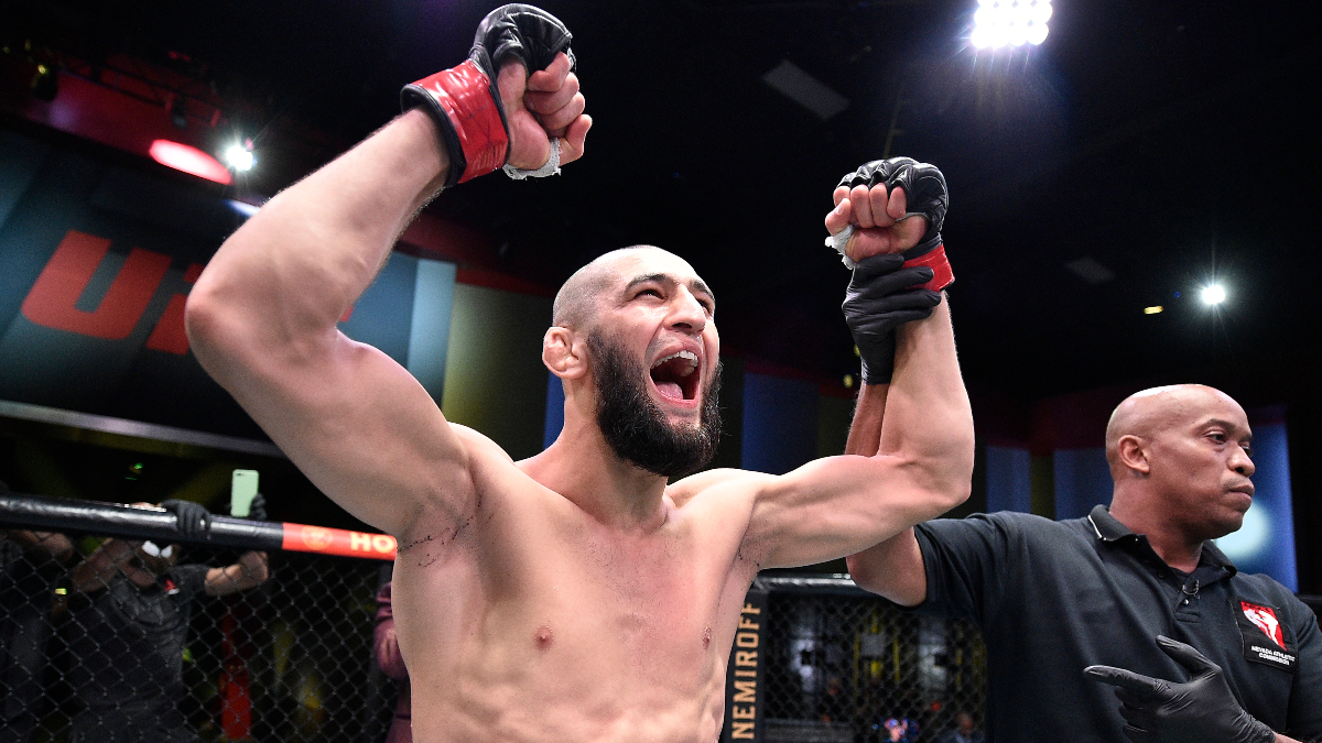 Saturday UFC Odds, Prop Bet Picks: 2 Fights to Finish Early, Including Albert Duraev and Khamzat Chimaev article feature image