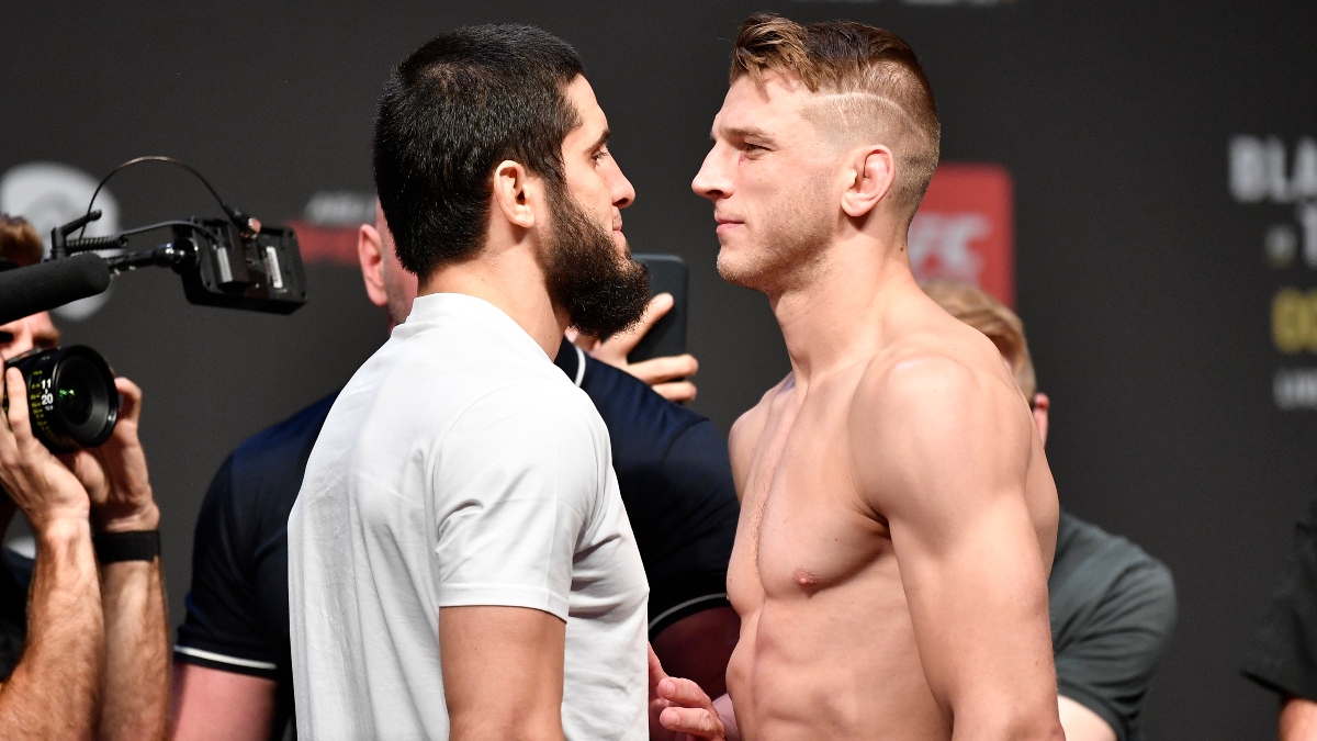 Islam Makhachev vs. Dan Hooker Odds, Pick, Preview: Underdog Has Huge Value at UFC 267 article feature image