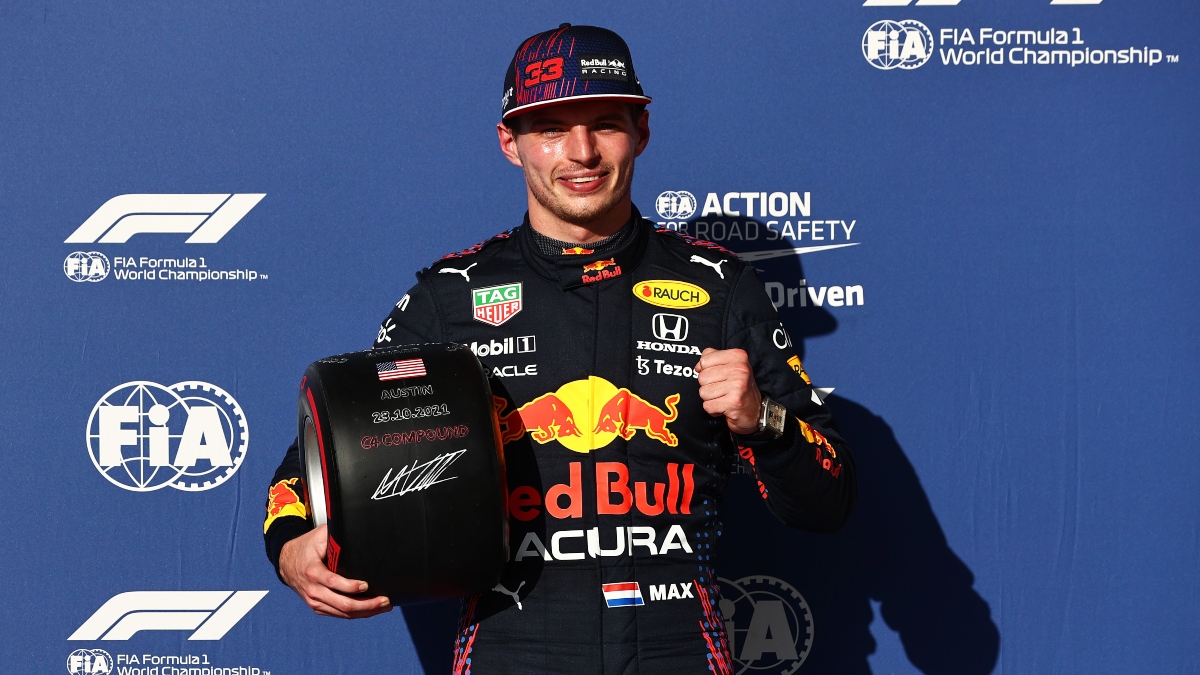 Formula 1 US Grand Prix Betting Odds: Red Bull’s Max Verstappen the Race Favorite Sunday at COTA article feature image