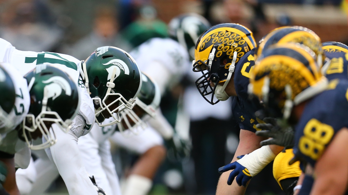 Michigan vs. Michigan State Odds, Promos: Bet $10, Win $200 if Either Team Covers +50, and More! article feature image