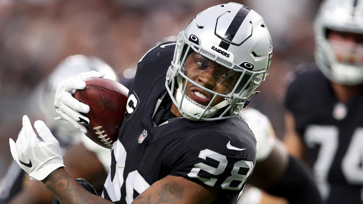 Is Josh Jacobs’ Fantasy Stock At Risk? Why Now Is the Time To Trade the Raiders RB — And Target Chase Edmonds article feature image