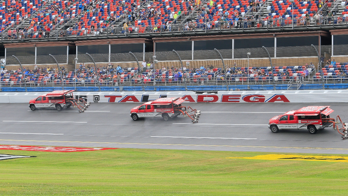 NASCAR at Talladega Postponed: Monday’s Start Time, TV Channel & Weather Forecast article feature image