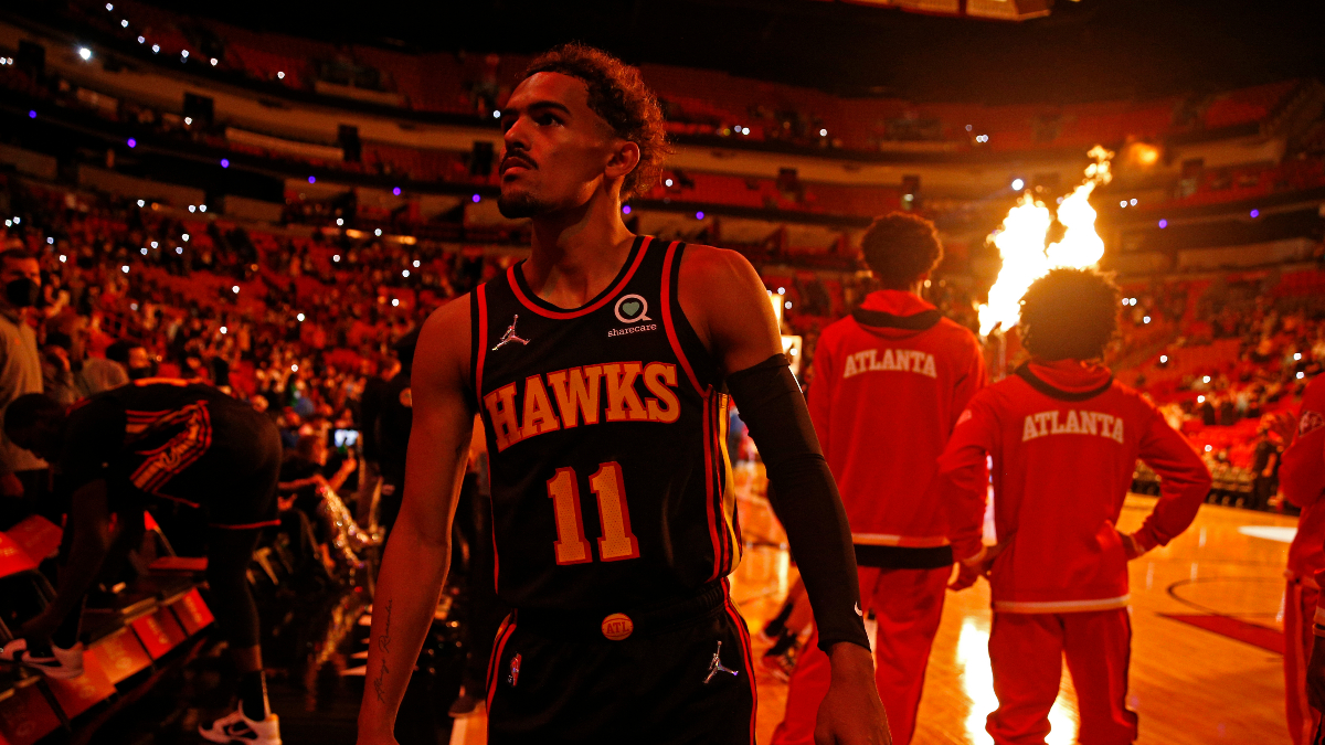 Hawks NBA Championship Odds: Can Trae Young Take Over in the Playoffs? article feature image