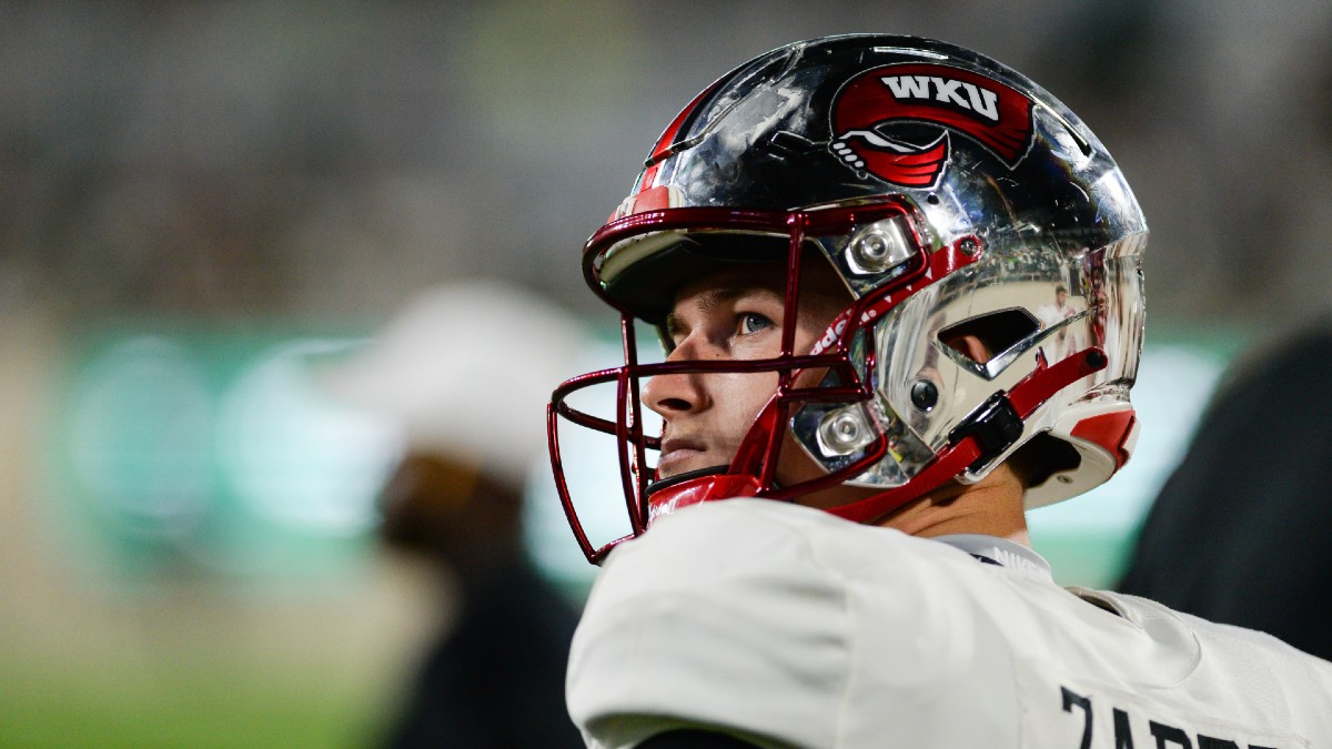 College Football Odds, Picks, Predictions for Charlotte vs. Western Kentucky: Why You Shouldn’t Back Zappe in Week 9 article feature image