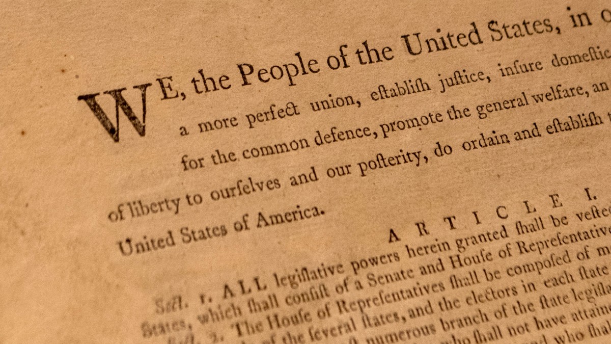 Copy of U.S. Constitution Sold At Auction For More Than $43 Million article feature image