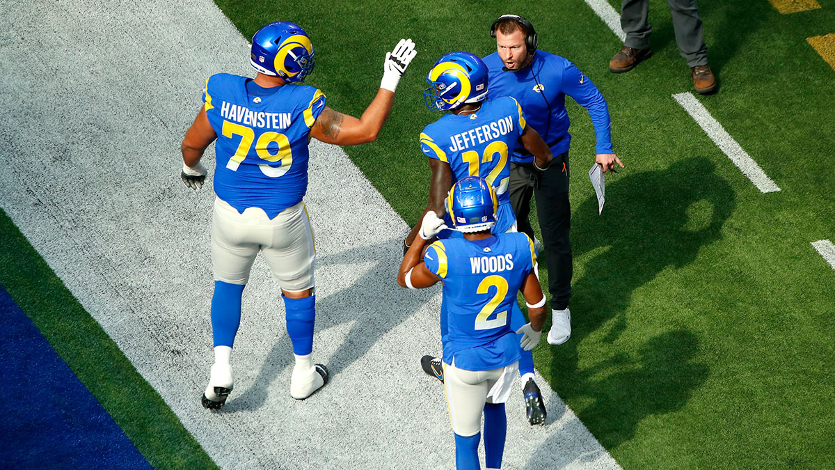 NFL Pick’Em Picks For Straight Up and ATS Pools: Rams and Bucs Have Highest Projected Win Probabilities article feature image