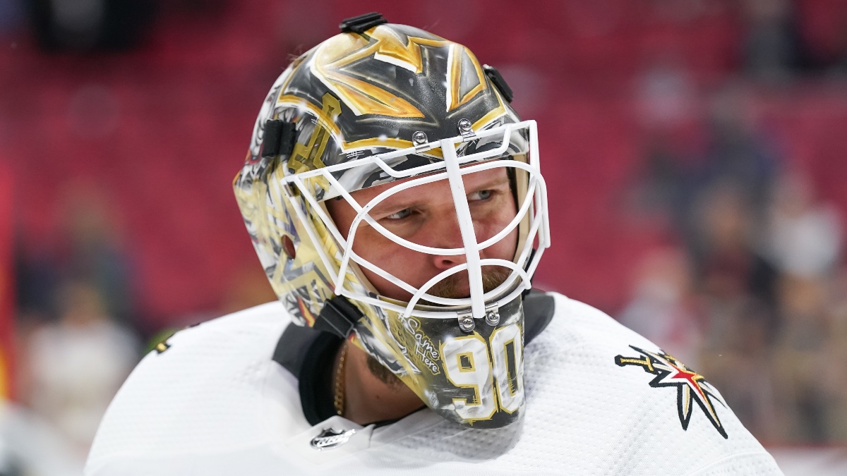 Sunday NHL Odds, Picks, Predictions: Flames vs. Golden Knights Total Sees Sharp, Big Money Betting Action article feature image