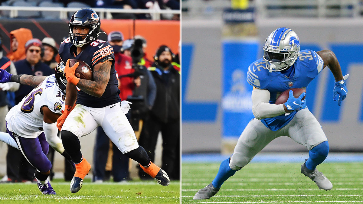 Bears vs. Lions Props: David Montgomery and D'Andre Swift Among
