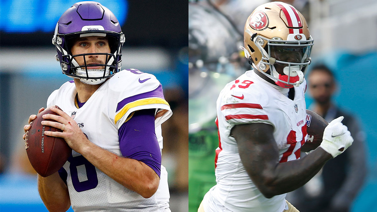 49ers vs. Vikings Odds, Picks, Predictions For NFL Week 12: Bet These Kirk Cousins and Deebo Samuel On Sunday article feature image