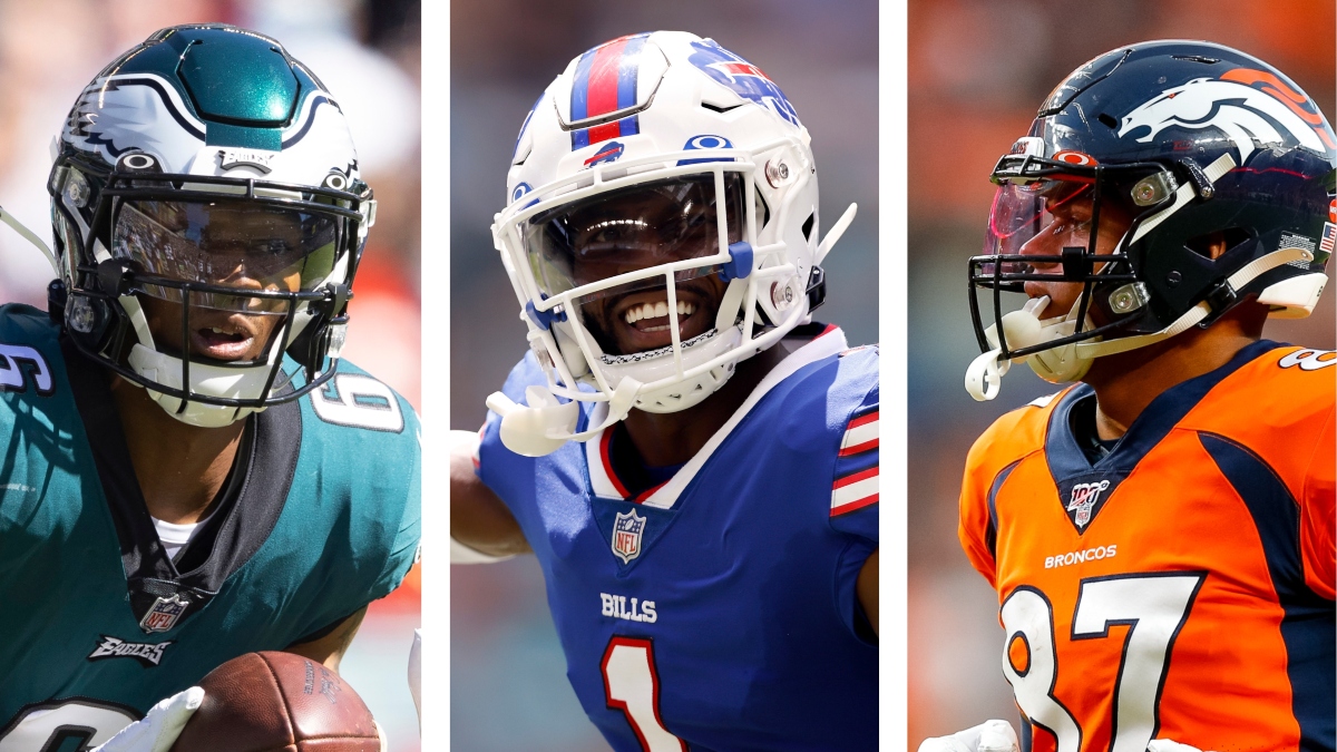 Start Noah Fant, Emmanuel Sanders, DeVonta Smith In Fantasy For Week 9? More Players To ‘Play, Hold, Drop’ article feature image