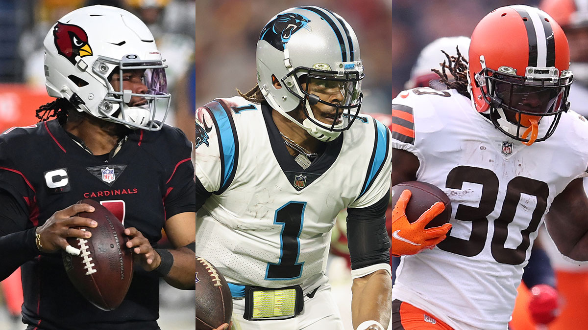 Fantasy Football Start-Sit Decisions For Kyler Murray, Cam Newton, D’Ernest Johnson, Darnell Mooney, More article feature image