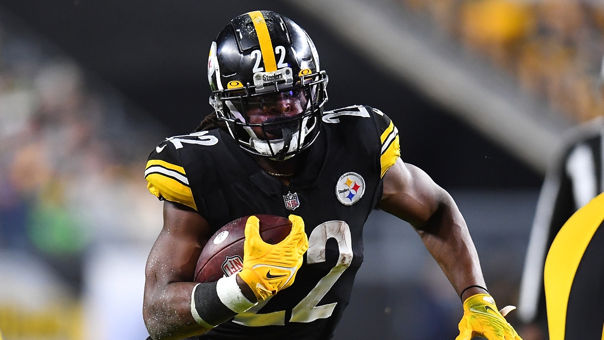 Najee Harris, Justin Herbert Most Popular Player Props for Steelers vs. Chargers on Sunday Night Football article feature image