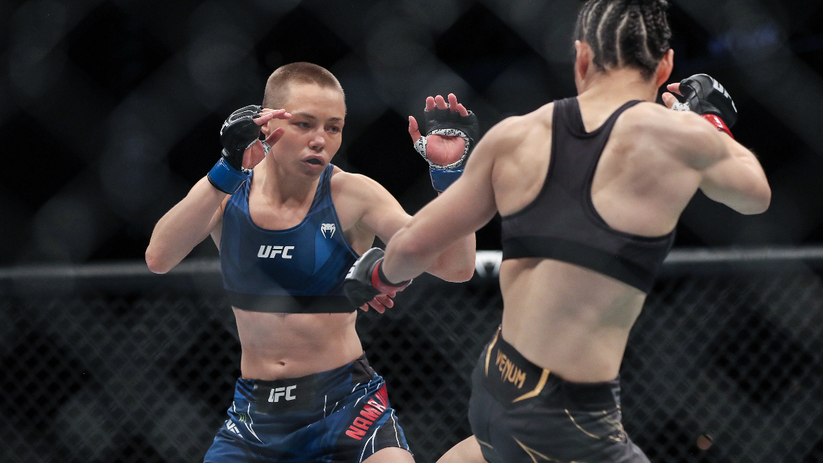 Rose Namajunas vs. Zhang Weili UFC 268 Co-Main Event Betting Odds, Pick, Preview article feature image