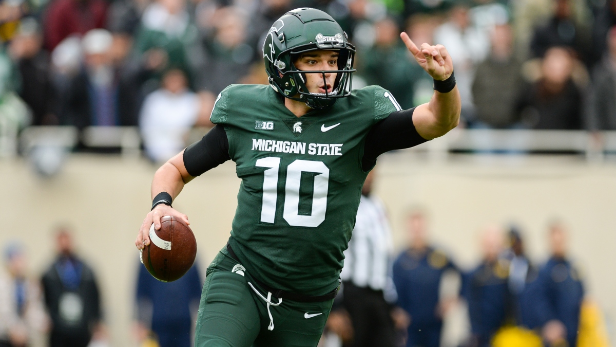 College Football Betting Predictions, Picks: 4 Top Saturday Bets Include Michigan State vs. Purdue, Penn State vs. Maryland article feature image